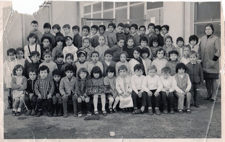 1970 - Classe de CP  - Ecole colonne voirol