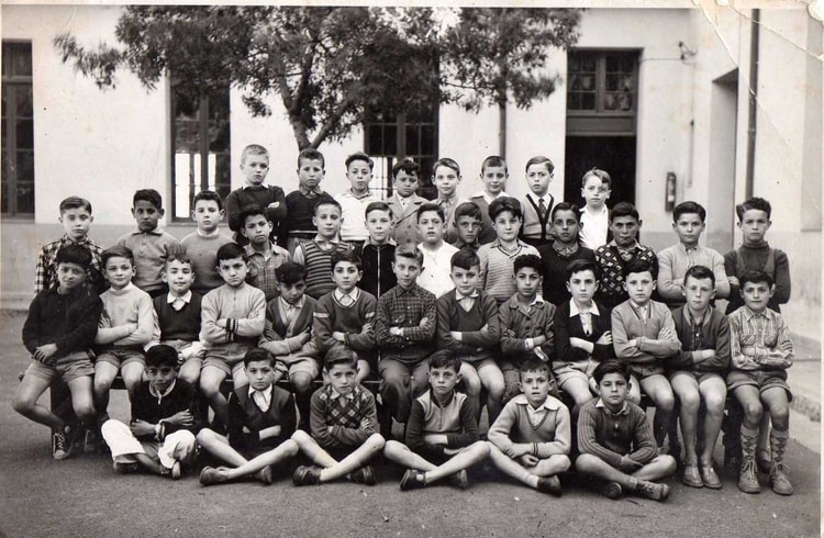1950 - Date de la photo non disponible - école laverdet à maison carrée