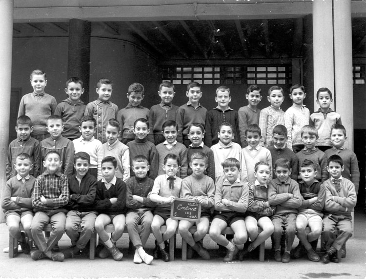 1960 - C.E.1, École Condorcet,  Alger - Ecole condorcet
