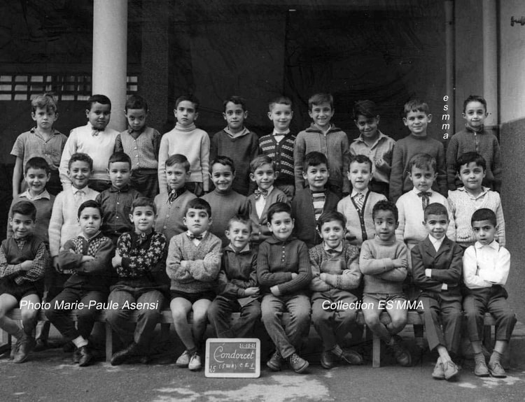 1961 - Ecole CONDORCET à ALGER - Ecole condorcet