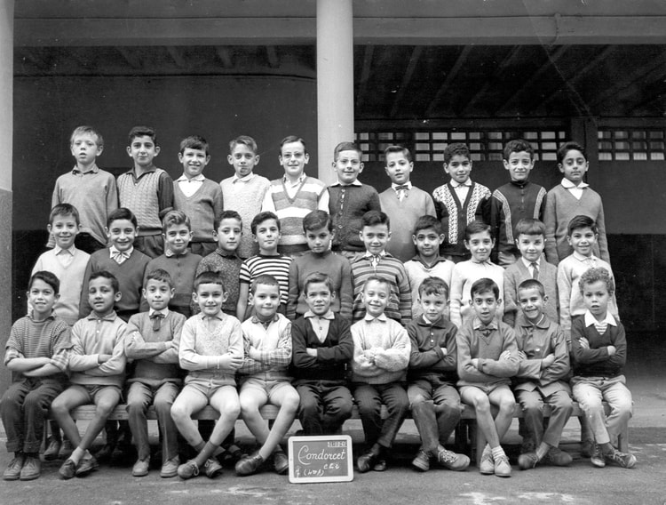 1961 - C.E.2 École Condorcet, Alger - Ecole condorcet