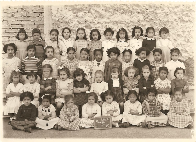 1953 - Cours préparatoire - Hamma marine