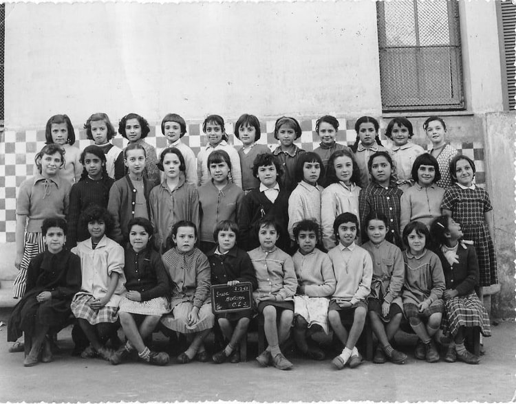 1960 - Cours élémentaire 2 - Ecole du stade municipal
