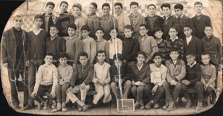 1962 - C F E   de monsieur Cunat - Ecole du stade municipal