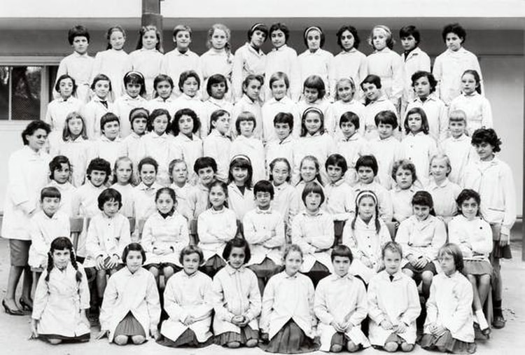 1961 - Cours moyen 1 ere année .ou 8eme B - Sainte famille