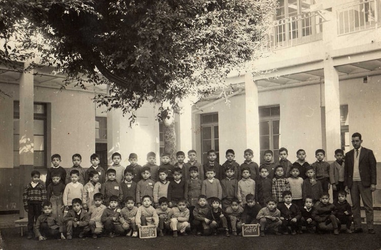 1966 - 1er annee primaire  - Ecole place lelievre