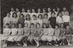 1958 - CM1 Ecole des Filles Chemin Yusuf ALGER - école yusuf