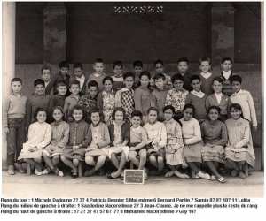 1960 - CM1 - 4 - Ecole des deux-moulins