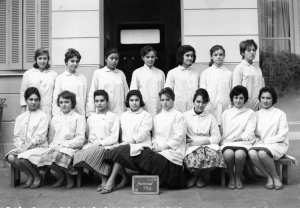 1960 - Classe de 3ème - College aumerat