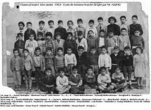 1960 - CP 1ère année - Ecole fontaine fraîche