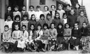 1957 - CE2 1957-58 - Ecole du village d'isly