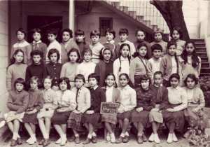 1958 - Cours moyen 2e année - Ecole du village d'isly