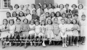 1949 - Ce1 - Ecole de filles de birmandrïs