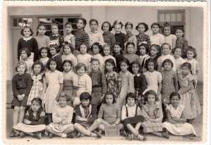 1951 - Cours  élémentaire de la Redoute - Ecole de filles de la redoute