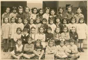 1949 - Cours préparatoire. - Ecole denise ferrier