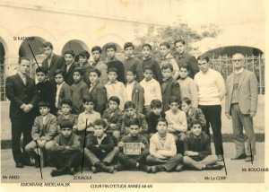 1969 - PHOTOS DE CLASSE - Ex-écoles du soudan et vieux palais(basse casbah à