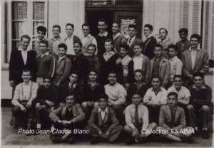 1953 - Classe de 4° - Ceg clauzel