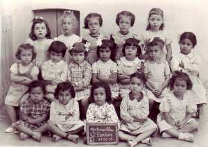 1952 - Maternelle   1ère année - Maternelle danton
