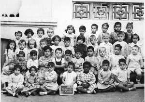 1955 - Année scolaire 1954-1955 - Maternelle danton