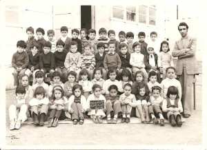 1974 - Cp - Ecole primaire de bouzaréa