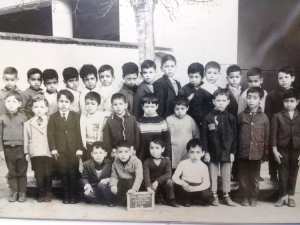 1966 - Photo souvenir de la classe de 1ere année primaire- école Duc des Cars Alger. - Ecole de la rue duc des cars