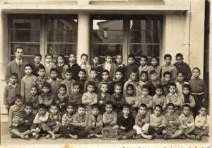 1958 - Cour preparatoire 1 - Ecole brahim fatah (ex verdun) bab ejedid - alger