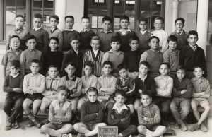 1958 - Classe de CM1 CM2 - Ecole saint augustin de notre dame d'afrique