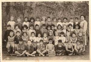 1955 - Photo de classe - Ecole des pins maritimes