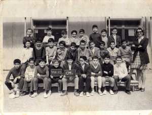 1972 - CM1 - Ecole de garçon les allobroges alger