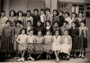 1953 - 6ème cours complémentaire - Ecole de filles la redoute