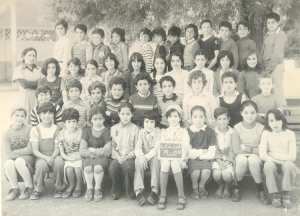1977 - 5eme année B - Ecole mixte de ben aknoun