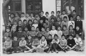 1957 - Classe de CE1 école Gorrias à Fort de l Eau - Gorrias