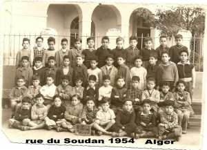 1954 - Soudan 54 - Ecole rue du soudan