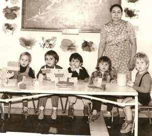 1974 - 1° année maternelle - Ecole de l'ambassade de france