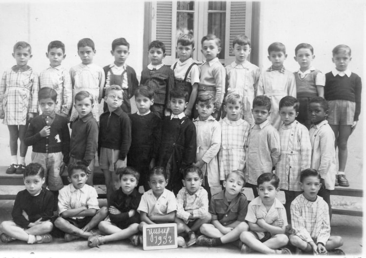 1952 - Cours Préparatoire 1952-53 - école yusuf