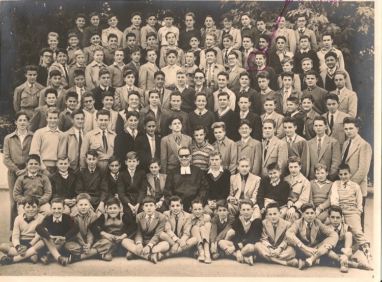 1953 - Photo de fin d'année - Saint joseph el-bliar