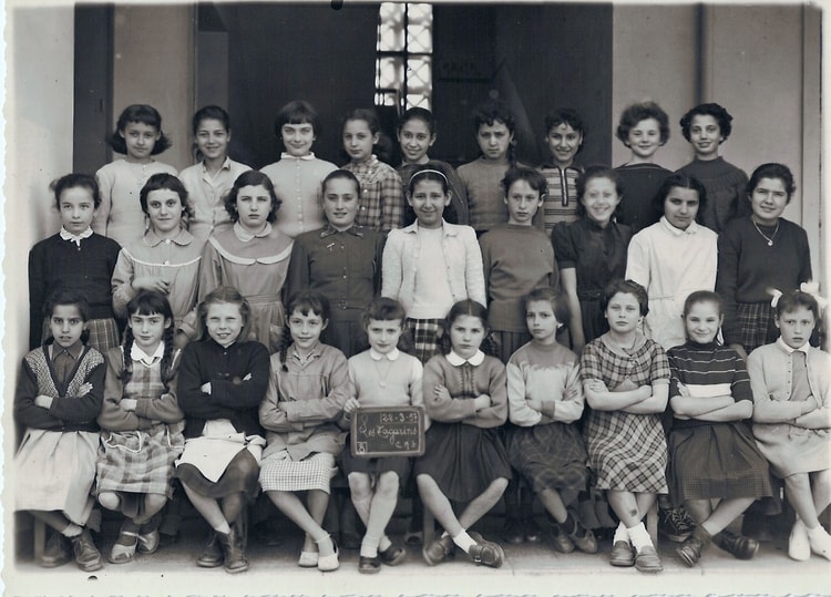 1957 - CM2 - Ecole des tagarins