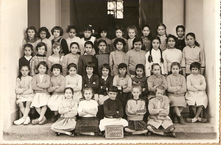 1958 - Tagarins CE2 - Ecole des tagarins