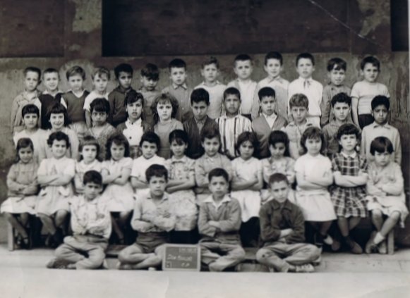 1959 - Cours Préparatoire - Ecole des deux-moulins