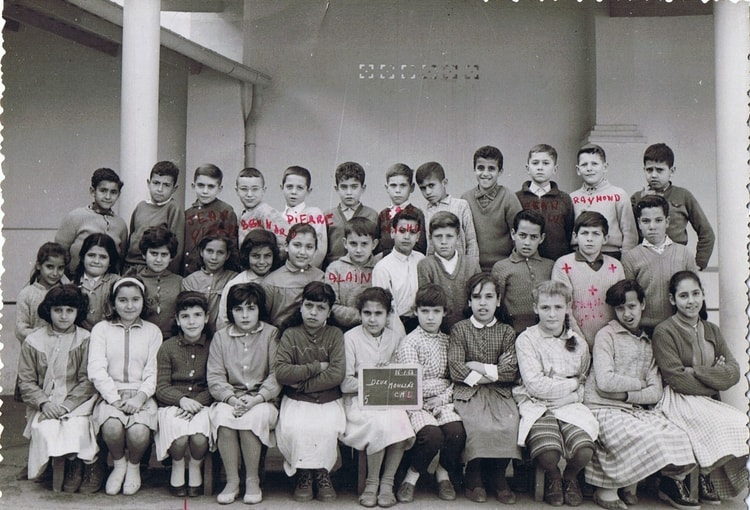 1962 - Cours Moyen 1 - Ecole des deux-moulins