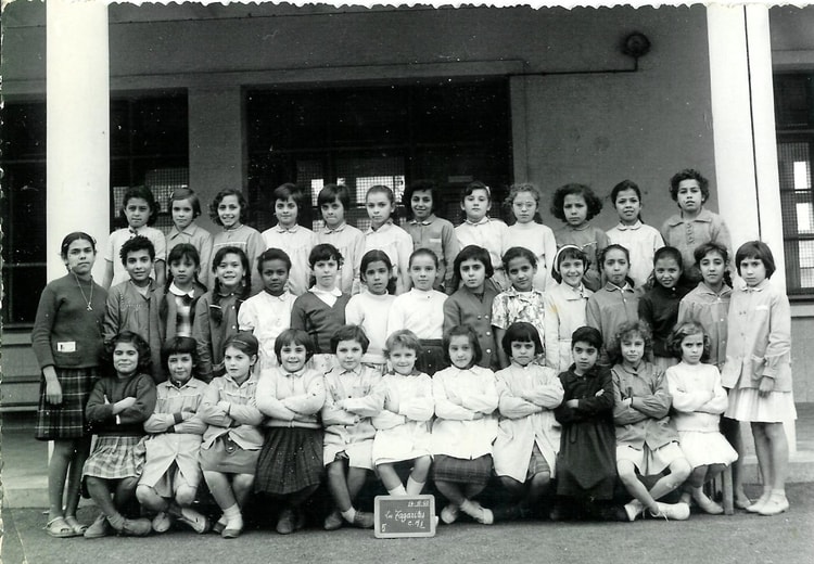 1961 - CM1 - Ecole des tagarins