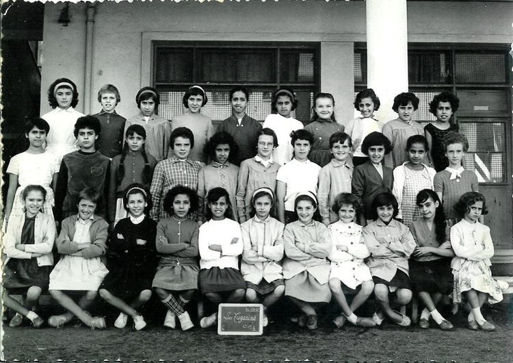 1961 - CM2 - Ecole des tagarins