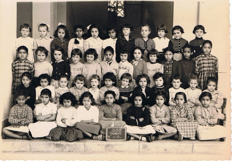 1956 - CE1 - Ecole des tagarins