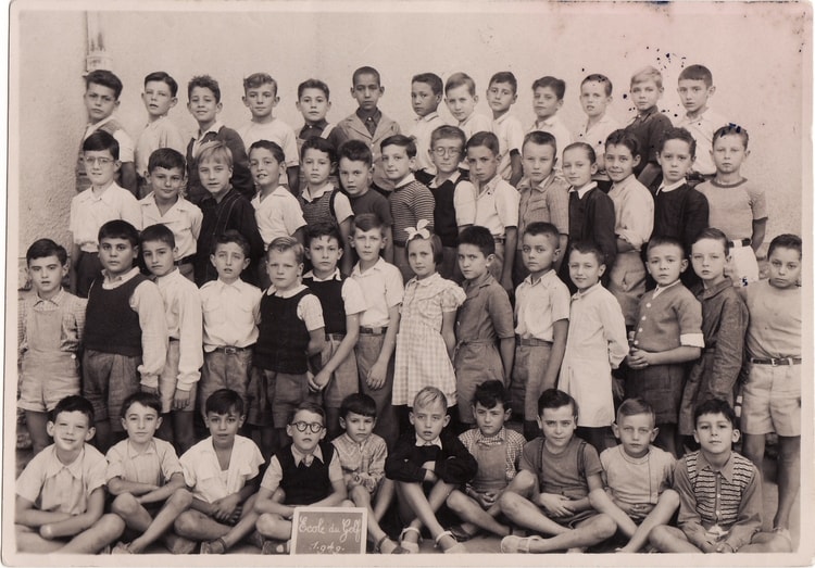 1949 - Cm2 - Ecole fourastier- le golf