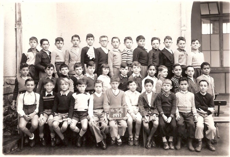 1951 - CM1 - Ecole fourastier- le golf