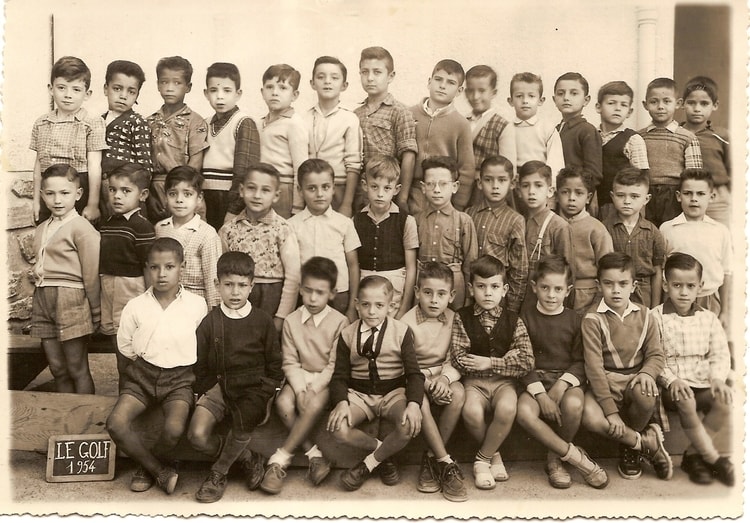 1954 - CE2 - Ecole fourastier- le golf