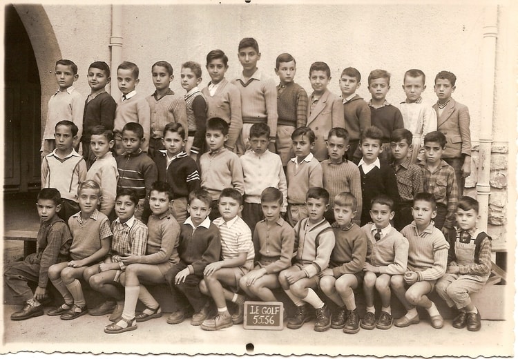 1955 - CM1 - Ecole fourastier- le golf