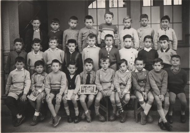 1956 - CE1    1956/57 - Ecole fourastier- le golf