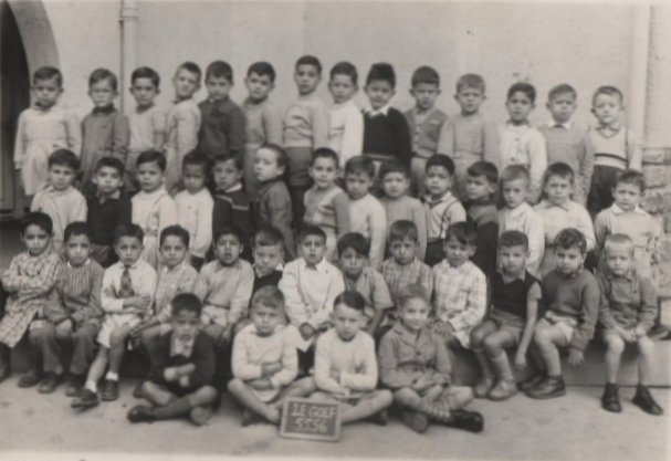 1956 - Préparatoire - Ecole fourastier- le golf