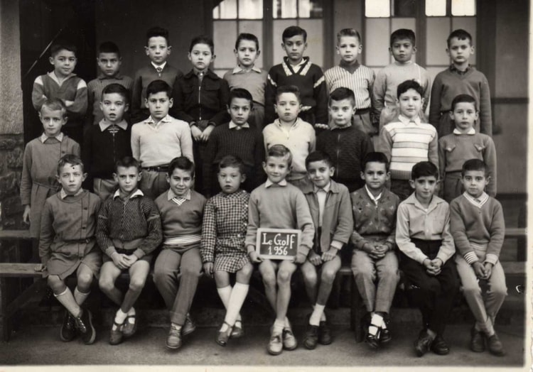 1956 - CE2 - Ecole fourastier- le golf